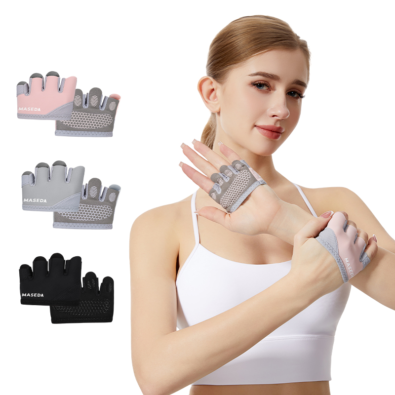Pair of Fitness Fingerless Glo - Yoga Mat 评论和价格
