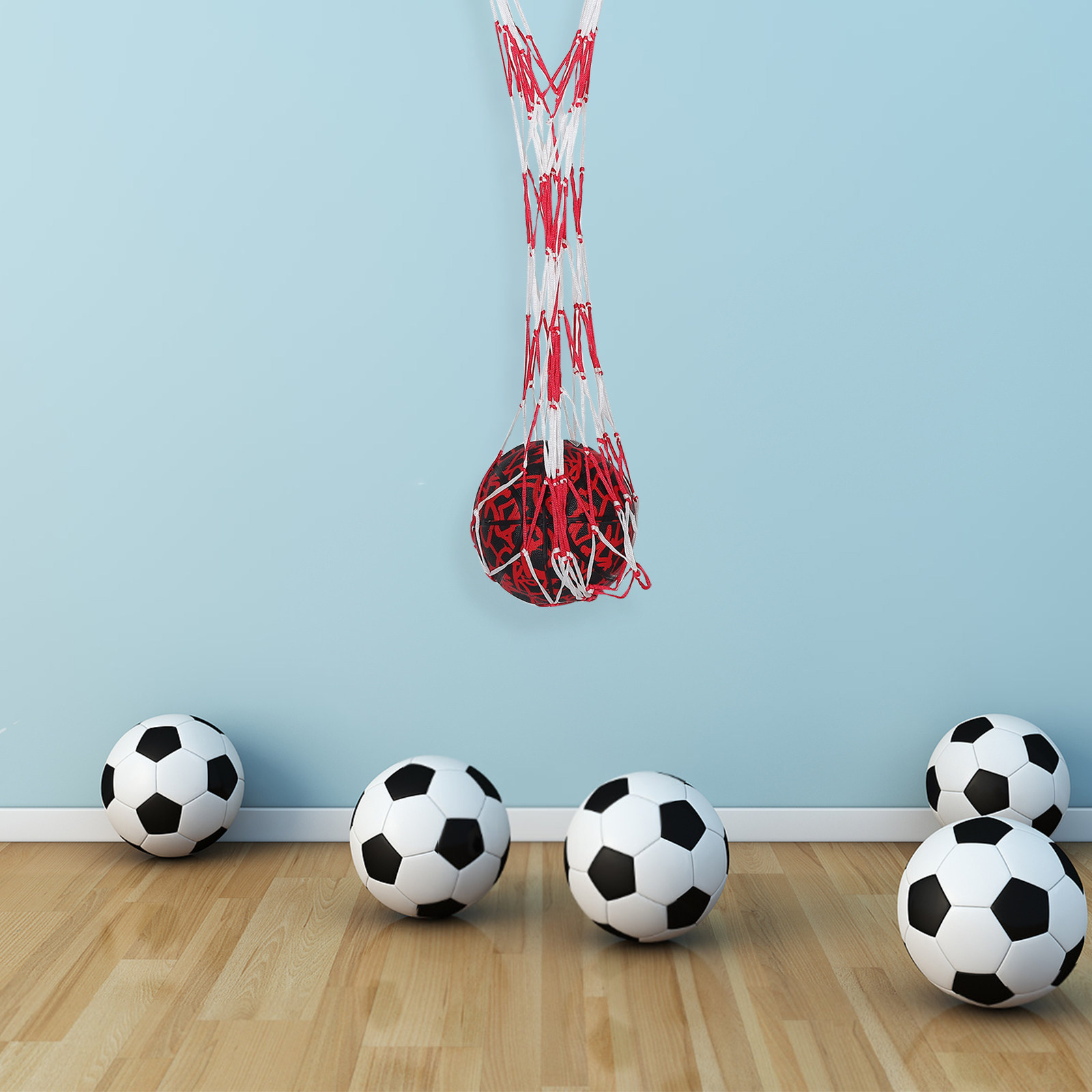 Mesh Sports Ball Bag Portable  - Gym Ball 评论和价格