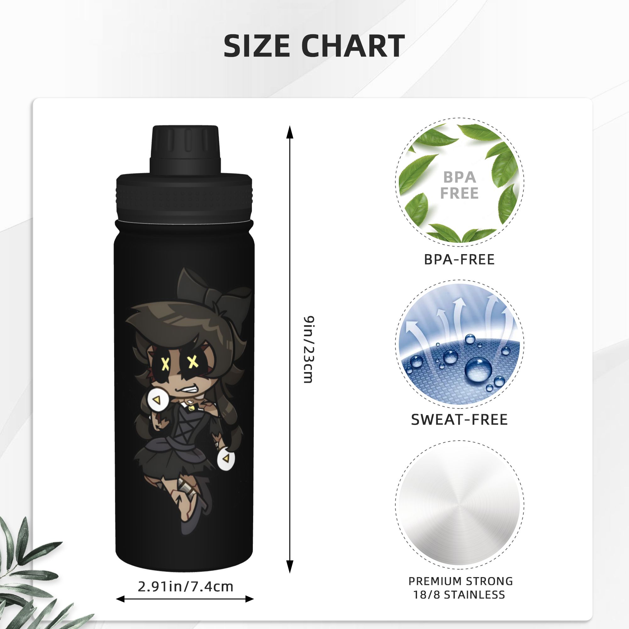 Uzi Doorman Murders Drones 18O - Sports Water Bottle Insulated 评论和价格