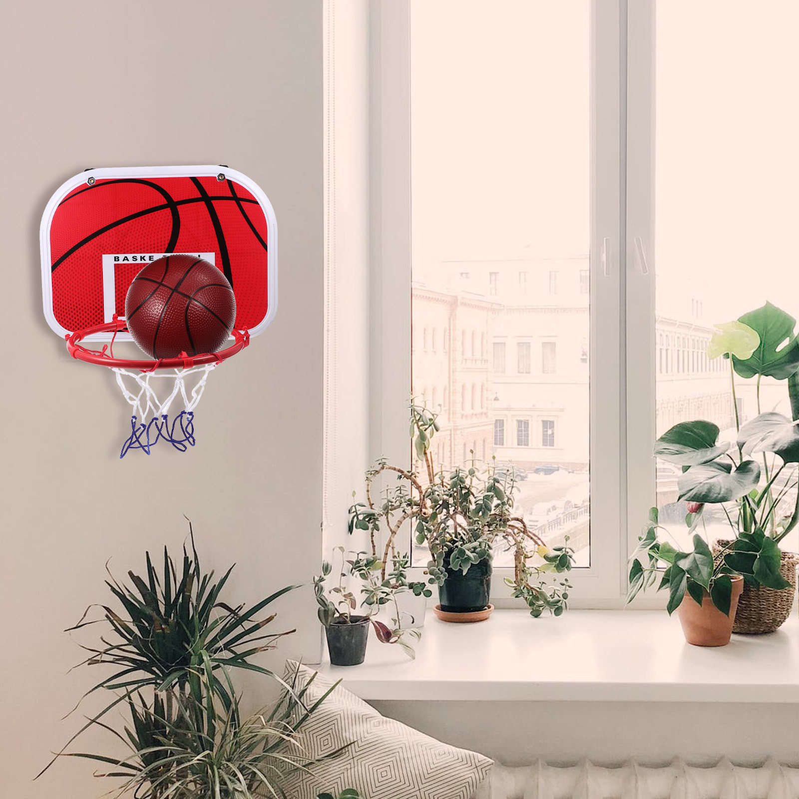 Kids Basketball Rack – Portabl - Basketball Hoop 评论和价格