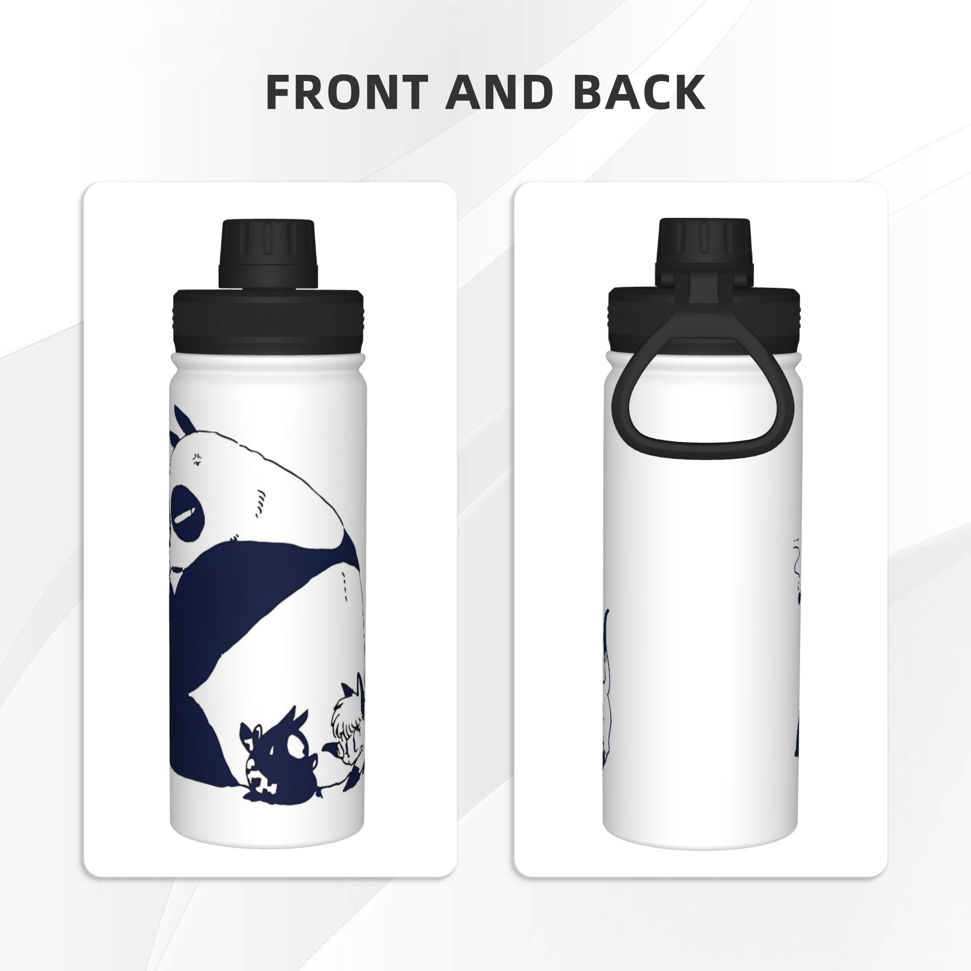Ranma 1/2 Japanese Anime Panda - Sports Water Bottle Insulated 评论和价格