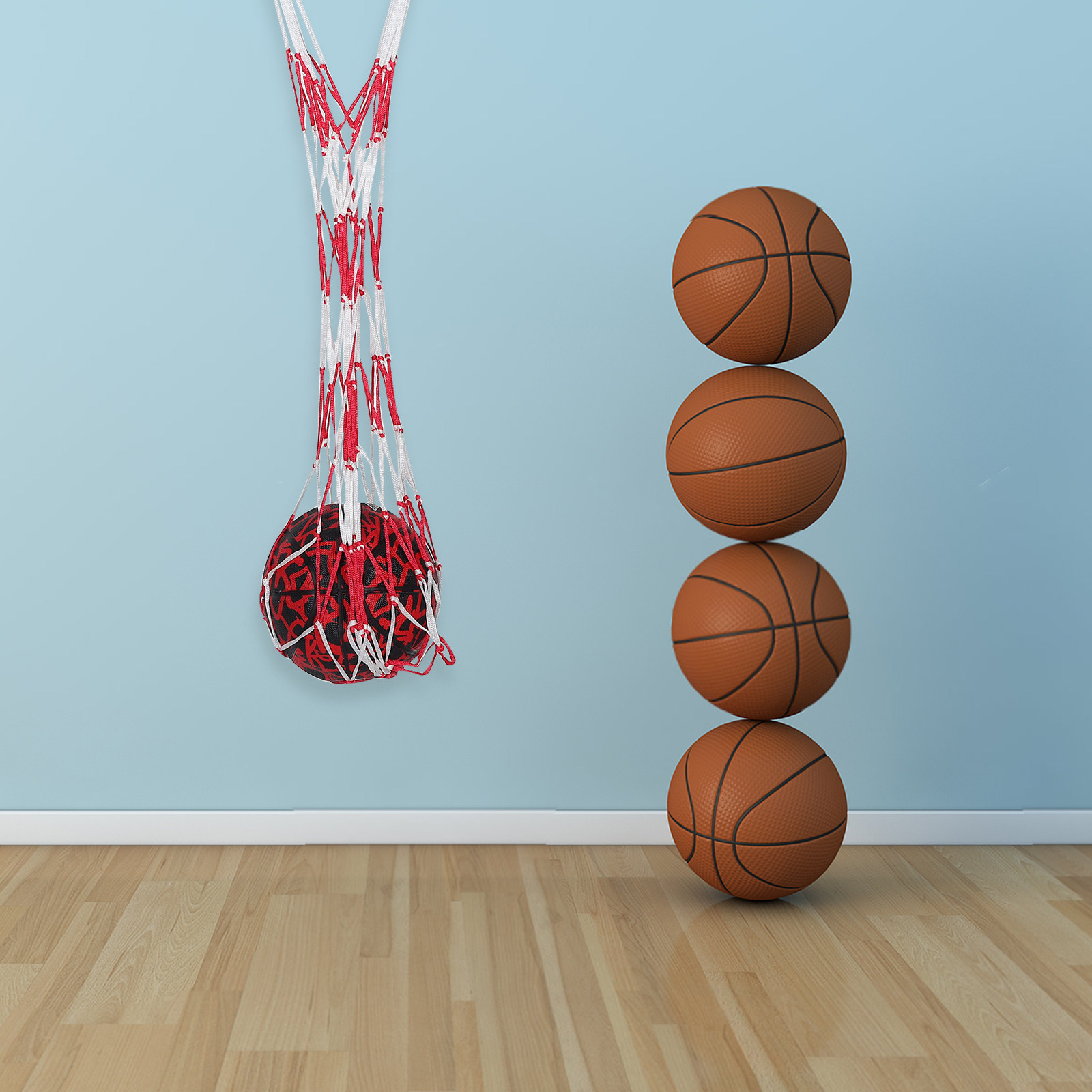 Portable Mesh Balls Bag Large  - Gym Ball 评论和价格