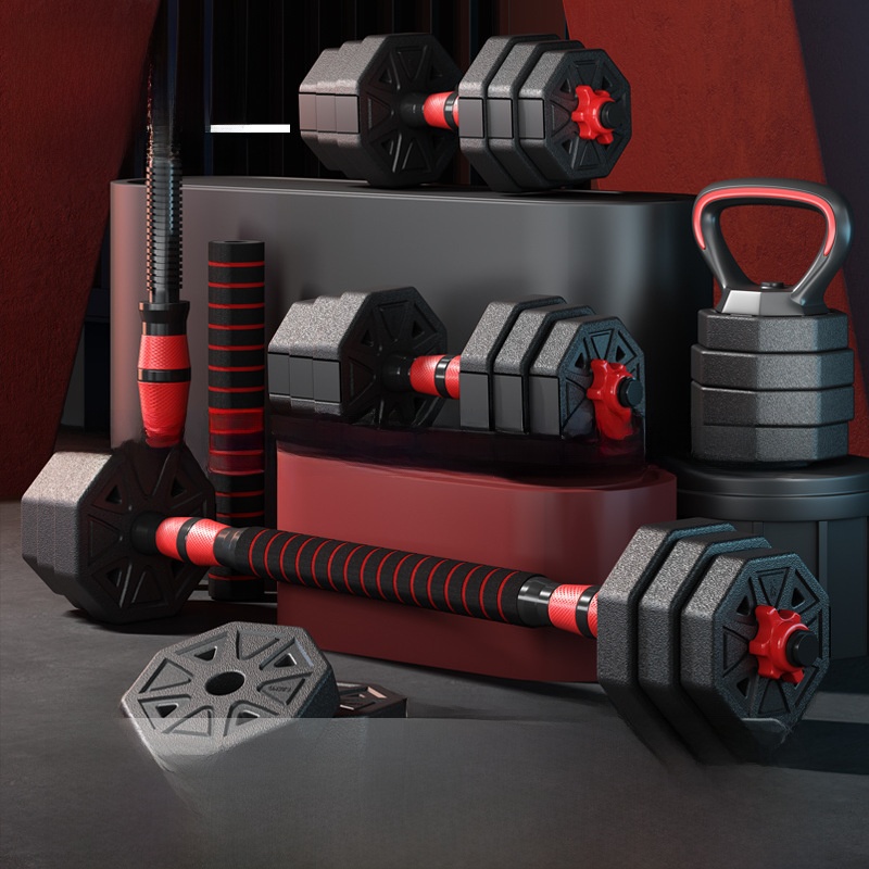 Adjustable Octagonal Dumbbells - Dumbbell Set 评论和价格