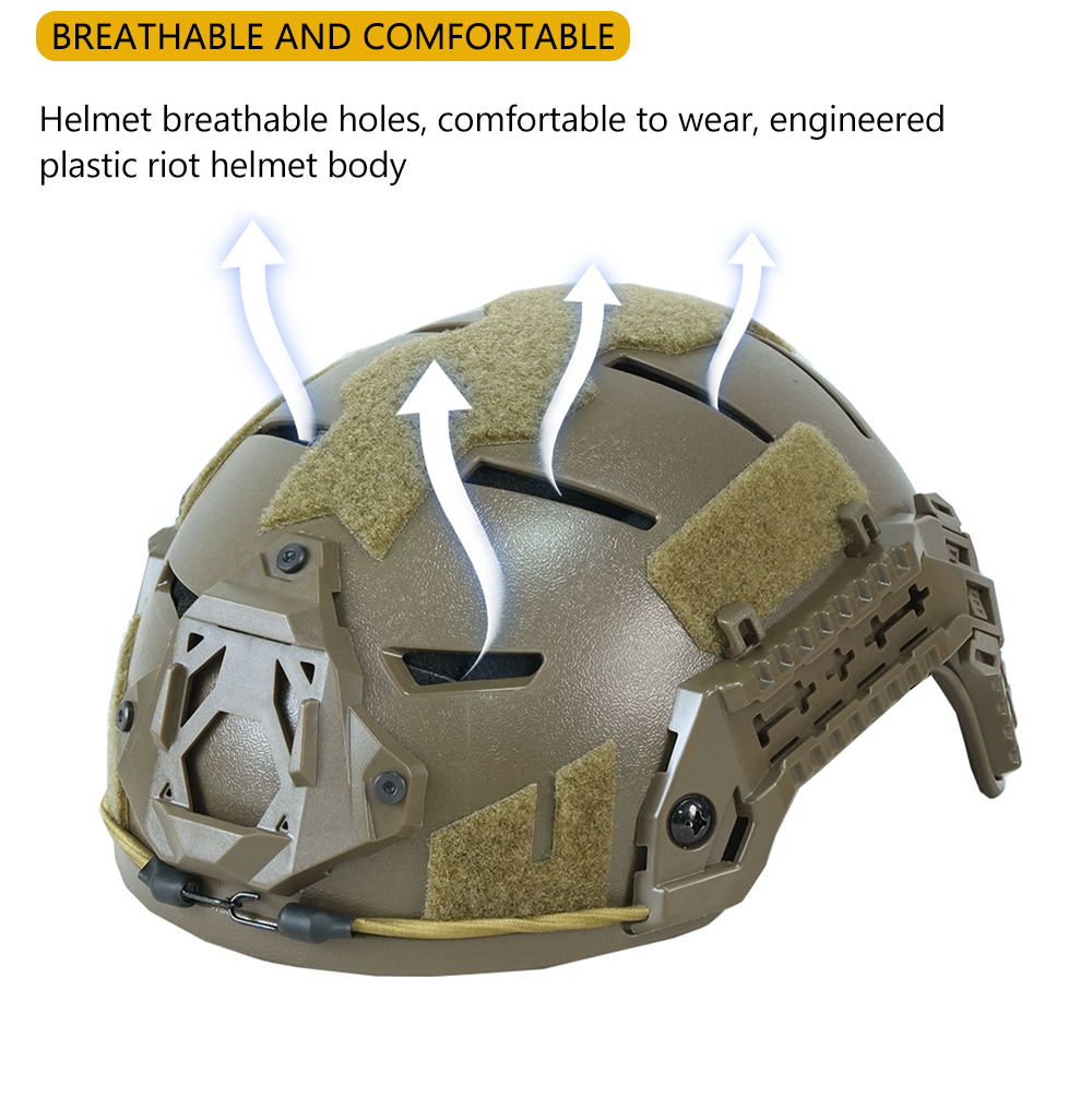 BOOIU Tactical Helmet ABS Chil - Sports Equipment 5 Years Old 评论和价格